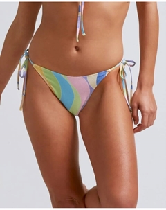 Плавки бикини OceanDrive Bow с люрексом и подкладкой, мультиколор Robin collection