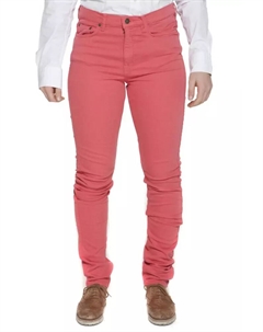 Розовые хлопковые женские джинсы Gant