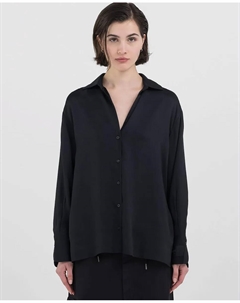 Женская рубашка с длинным рукавом, черный Replay