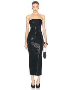 Трикотажное платье Karrah с украшением retrofete, черный Retrofete