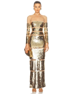 Платье retrofete, золотой Retrofete