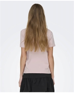 Женская футболка с коротким рукавом и принтом, пурпурный Only