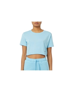 Элегантная светло-голубая хлопковая футболка Hinnominate