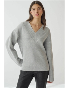 Джемпер V-NECK, серебристый Next