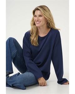 Топ с длинными рукавами ADONA, темно-синий Kaffe