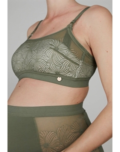 Бюстье MATERNITY AND NURSING DAHLIA, хаки Cache coeur