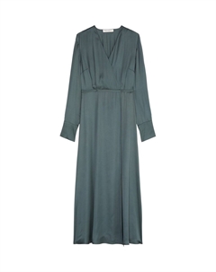 Платье макси LONG SLEEVE, темно-зеленый Marc o'polo