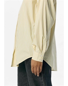 Блузка на пуговицах, молочный Object