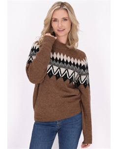 Джемпер, коричневый Usha