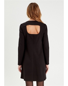 Платье из джерси AUSGESTELLTES MIT OFFENEM RÜCKEN, черный Cache cache