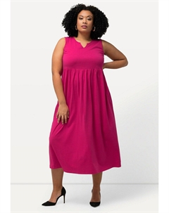 Платье из джерси ÄRMELLOS ., розовый Ulla popken