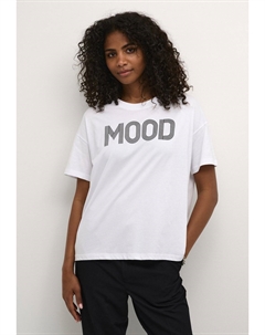 Футболка с принтом, белый Kaffe