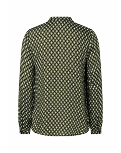 Блузка на пуговицах, зеленый More&more