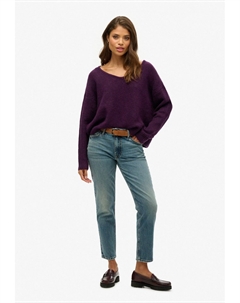 Джемпер V NECK, фиолетовый Superdry