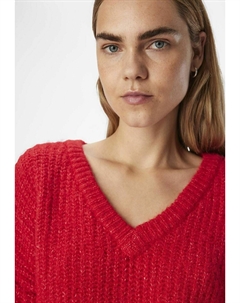Джемпер V-AUSSCHNITT, красный Object