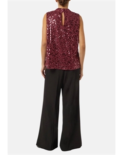 Топ, темно-красный Comma,