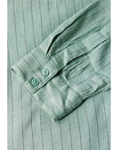 Блузка на пуговицах GESTREIFTE MELANGE, мятный Cecil