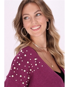 Кардиган, фиолетовый Faina