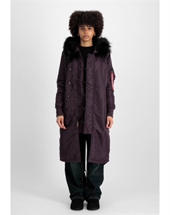 Парка FISHTAIL, фиолетовый Alpha industries