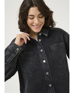 Блузка на пуговицах EMMA, серый деним Kaffe