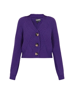 Кардиган, фиолетовый Dreimaster