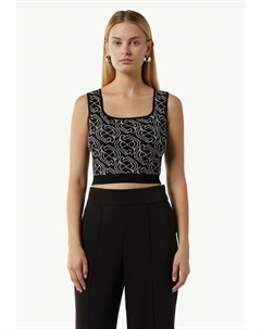 Топ, черный Comma,