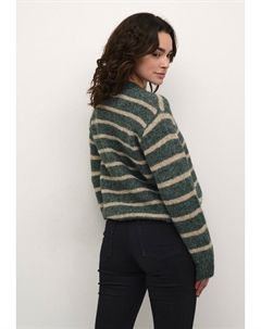 Джемпер TRINA STRIPED, зеленый Kaffe