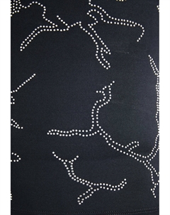 Топ LARA STUD, черный Weekday