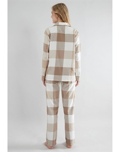 Пижамный комплект SET, коричневый Tom tailor