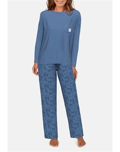 Пижамный комплект SET, синий Tom tailor