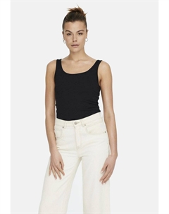 Топ 2-ER STÜCK PACK ÄRMELLOSES, черный деним Jdy