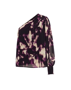 Блуза ONE-SHOULDER, темно-фиолетовый Kaffe