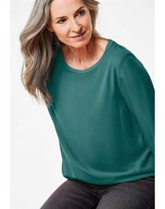 Блуза SCHLUPF, темно-зеленый Goldner
