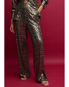 Брюки WIDE LEG SEQUIN, золотой Next