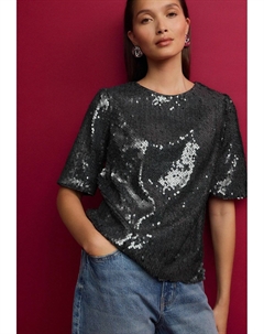 Блуза SEQUIN, серый Next