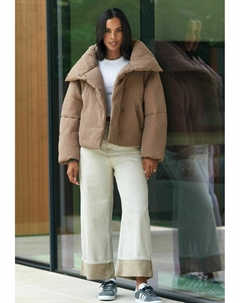 Зимняя куртка RESISTANT PADDED REGULAR FIT, бежевый Next