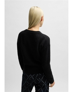 Джемпер SCEVANU, черный Hugo
