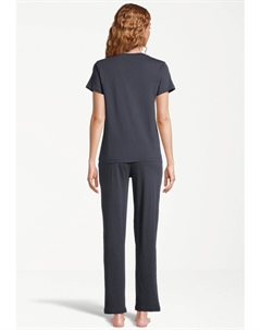 Пижамный комплект SET, темно-синий Marc o'polo