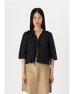 Блуза OBJHOPE RE 3/4, черный Object