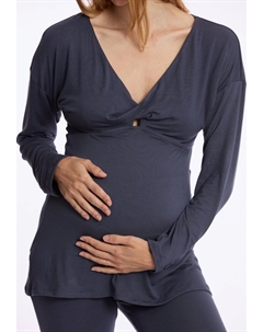 Ночная рубашка NURSING LOUNA, синий Cache coeur