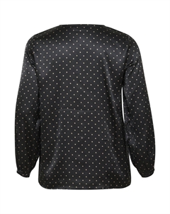 Блуза LENA, черный Kaffe curve