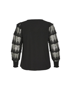 Блуза, черный Kaffe curve