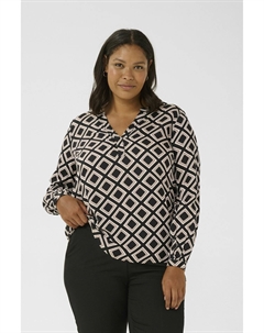 Блуза MIRTA TILLY, черный Kaffe curve