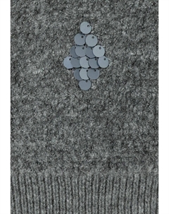 Джемпер MIT PAILLETTEN, серый More&more