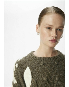 Джемпер, оливковый Object