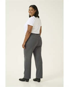 Брюки MERLA STRAIGHT, темно-серый Kaffe curve