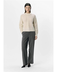 Джемпер, молочный Object