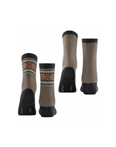 Носки 2-PACK, черный Esprit