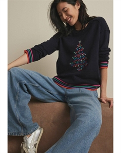 Джемпер, темно-синий Next