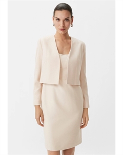 Блейзер MIT TAFTFUTTER, бежевый Comma,